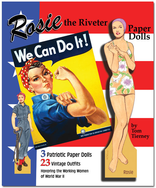 Rosie the Riveter Paper Dolls by Tom Tierney