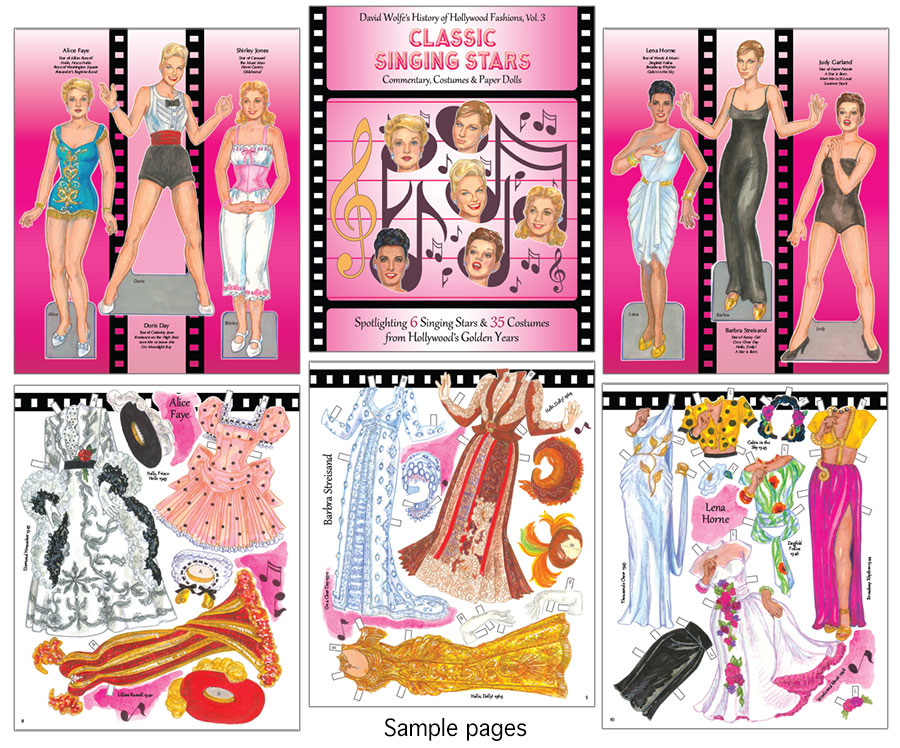 Classic Singing Stars Paper Dolls - Click Image to Close