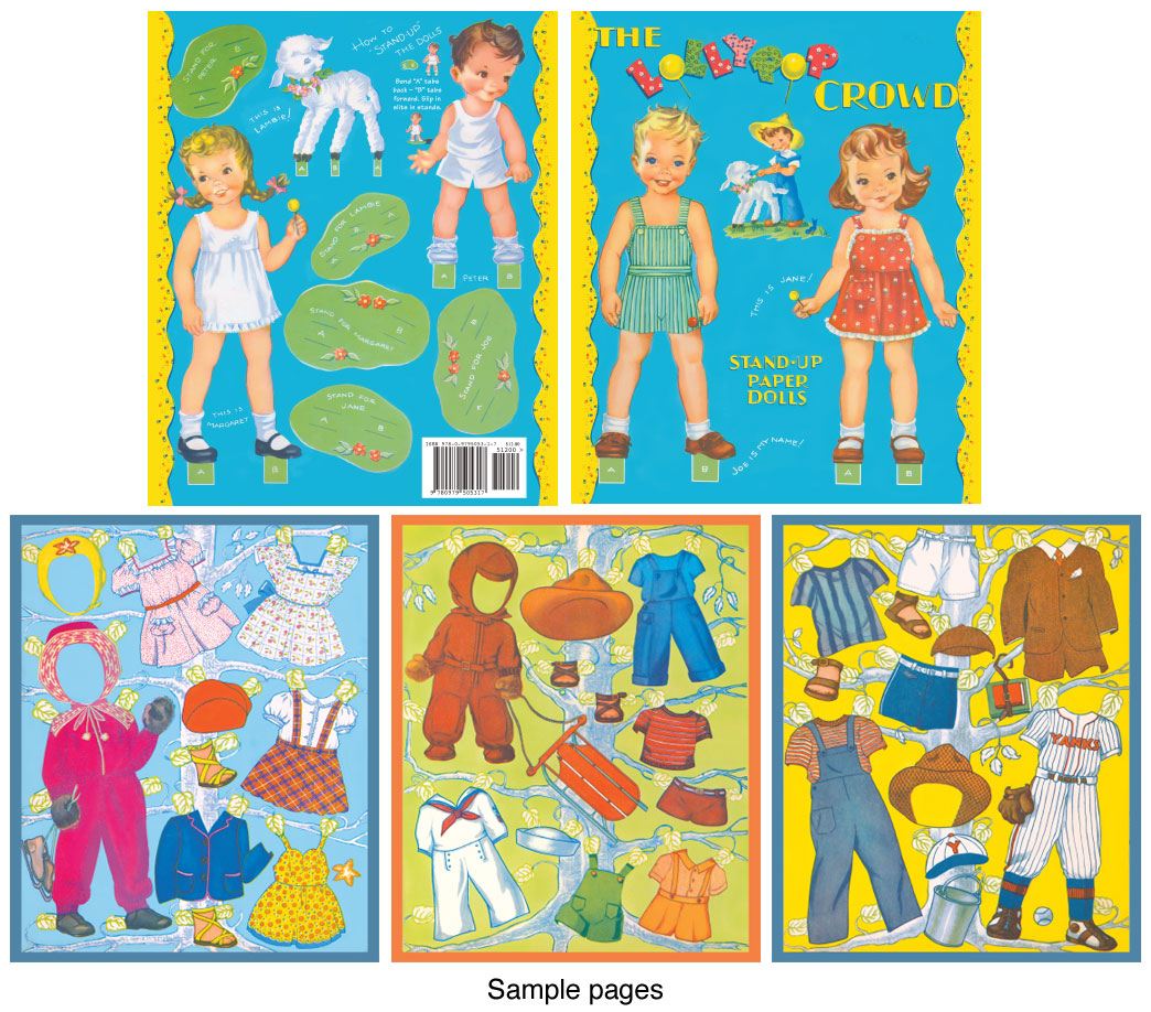 The Lollypop Crowd Paper Dolls - Click Image to Close
