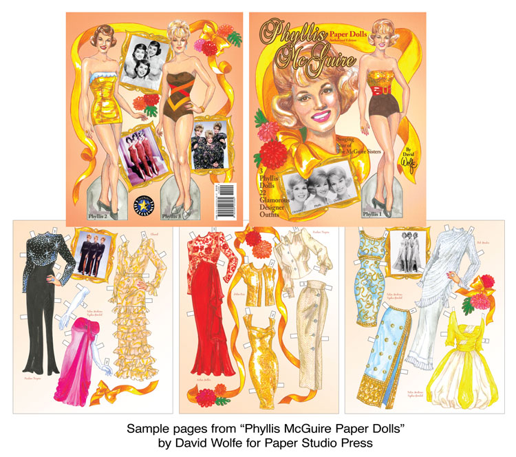 Phyllis McGuire Paper Dolls - Click Image to Close