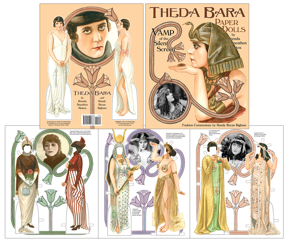 Theda Bara Paper Dolls - Click Image to Close